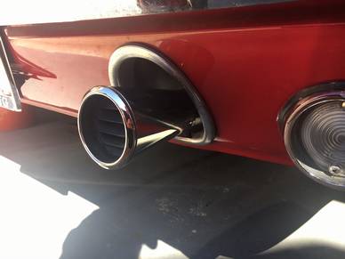 Scott Drake Exhaust Tip 2" Pair GT 1965-1966